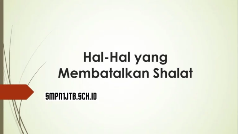 Hal-Hal-yang-Membatalkan-Sholat